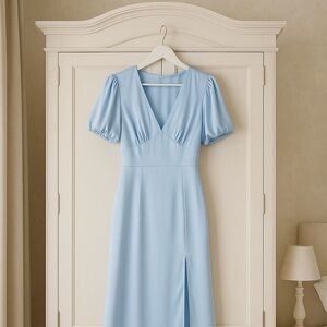 Alexia Admor Cinderella Blue Midi Dress